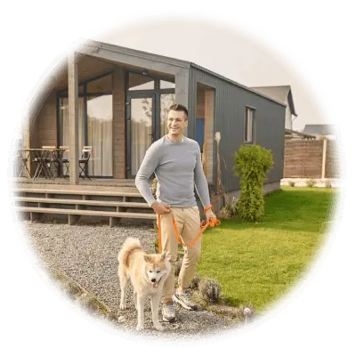 Family with New Home